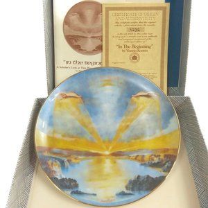 1977 "In the Beginning" Collector Wall Plate